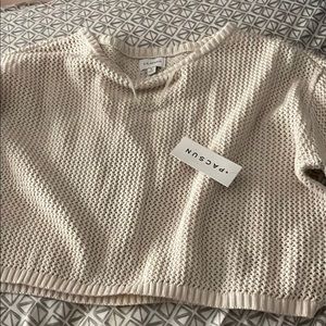 Pacsun Cream Sweater for Women